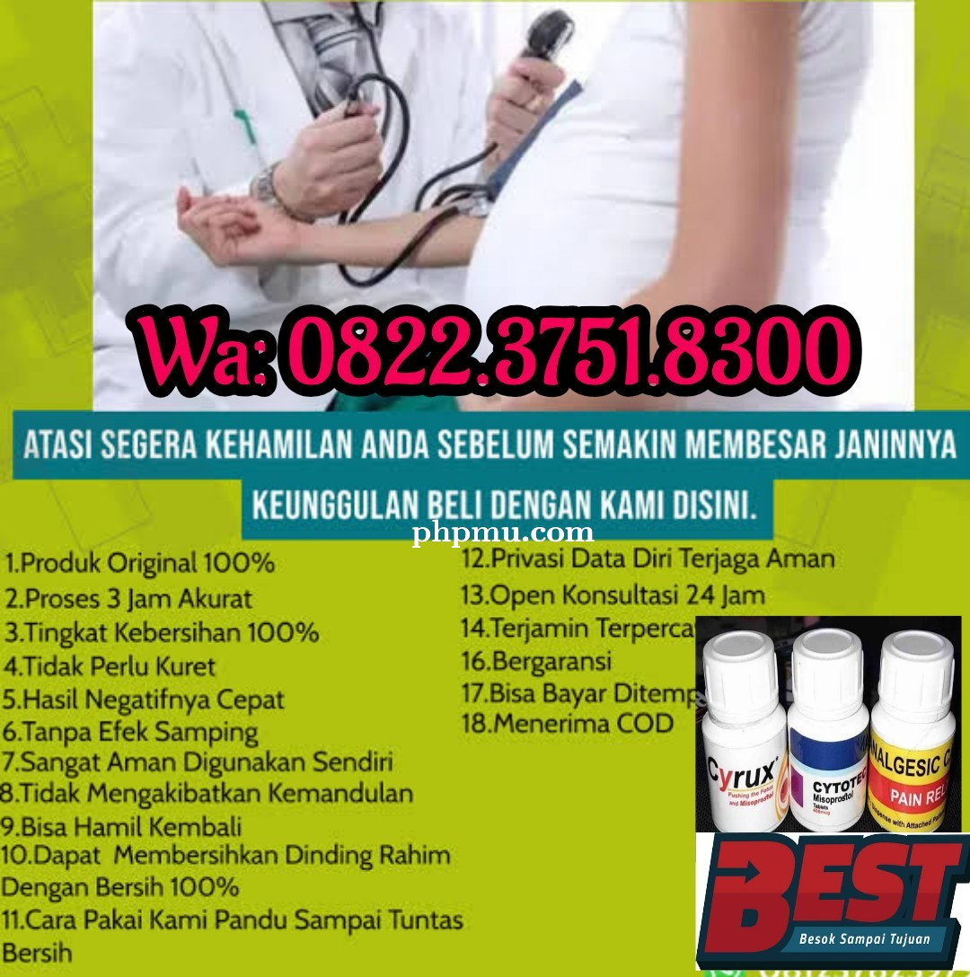 Jual Obat Aborsi Samarinda ( 082237518300 ) Klinik Aborsi Cytotec Asli Di Samarinda 