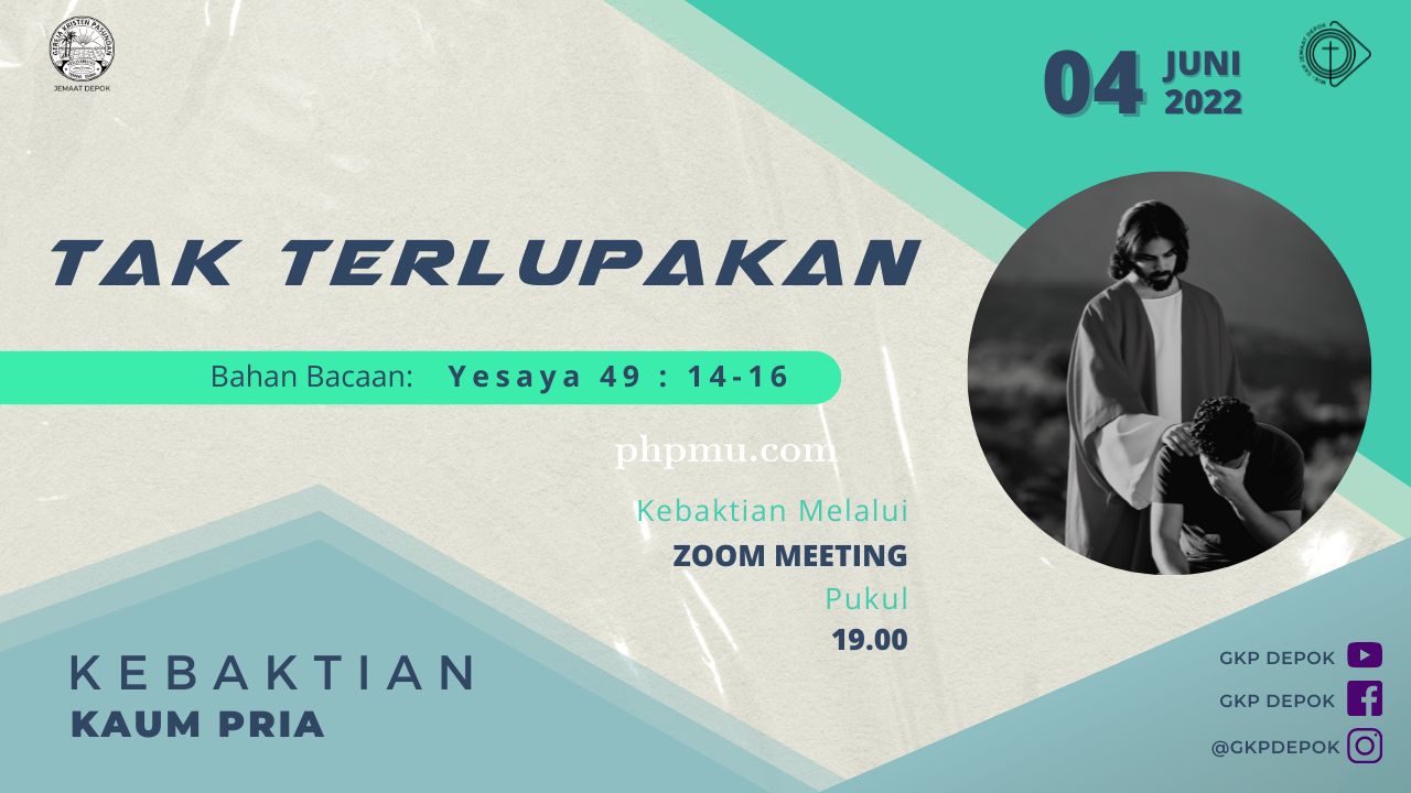Kebaktian Kaum Pria 4 Juni 2022