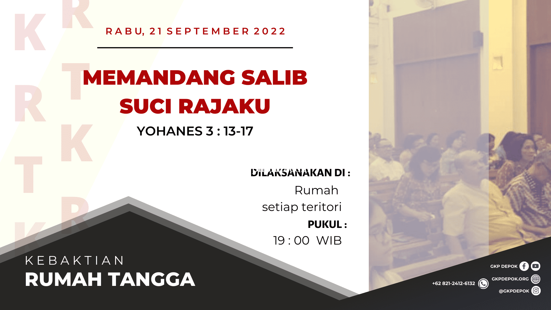 Kebaktian Rumah Tangga 21 September 2022